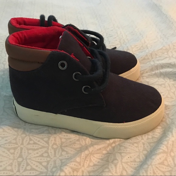 Toddler Ralph Lauren Polo High Tops - Picture 1 of 5